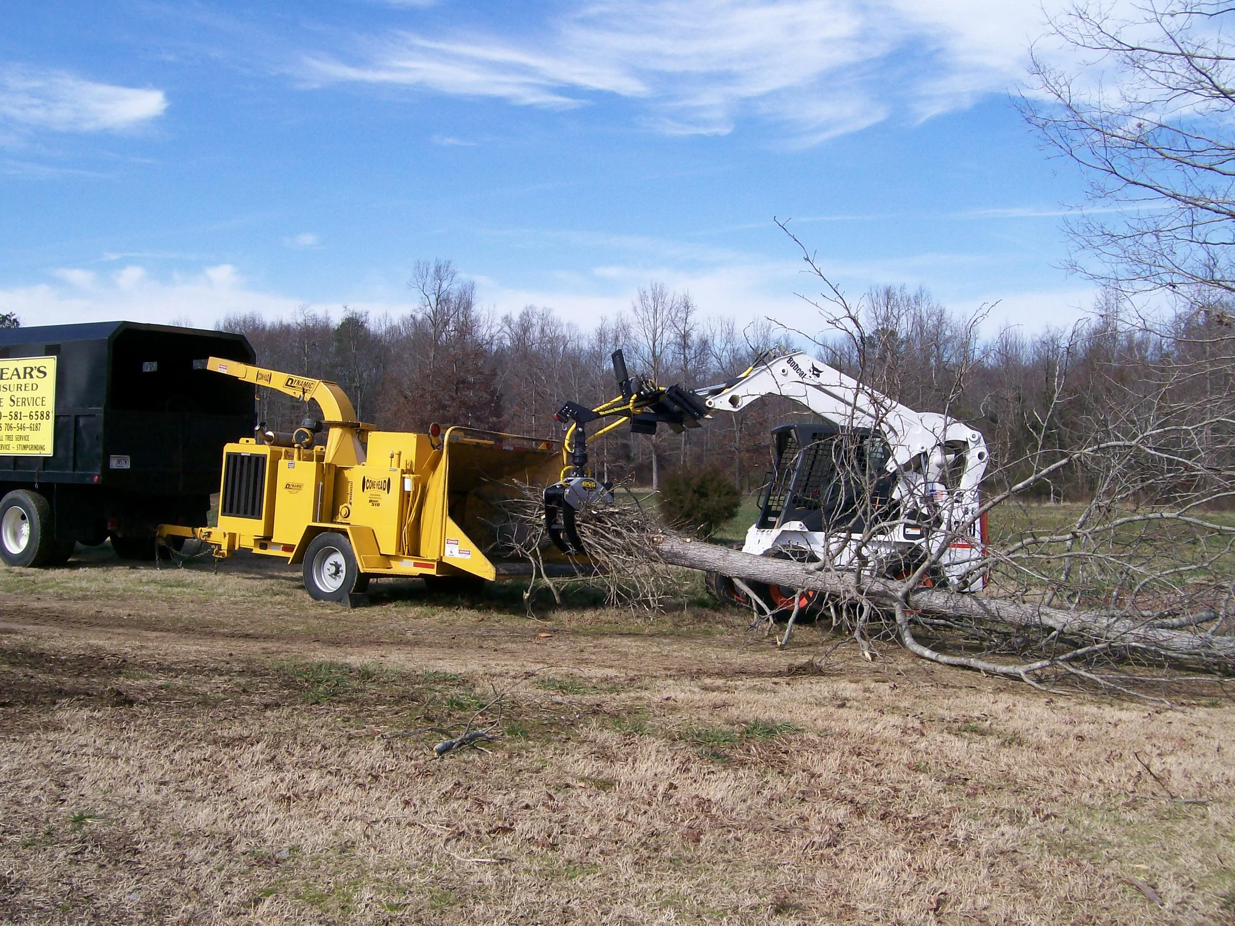 Wood chipping machines