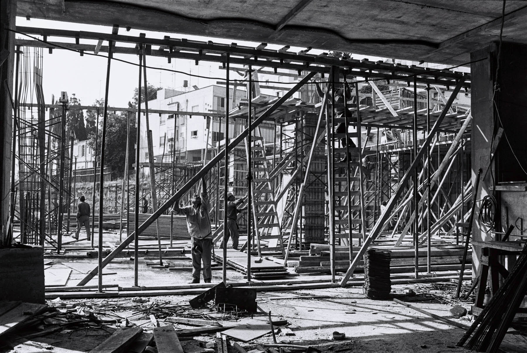 Dizengoff Center construction