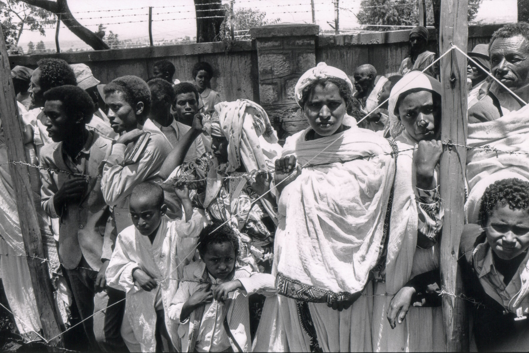 Ethiopian Jews, Israel Embassy Compound, Addis Ababa