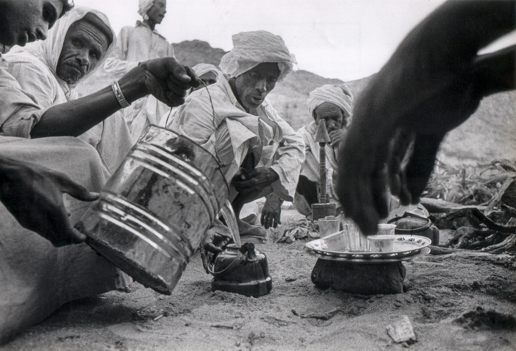 Bedouin Tea Ceremony, Firan Oasis, Sinai Desert