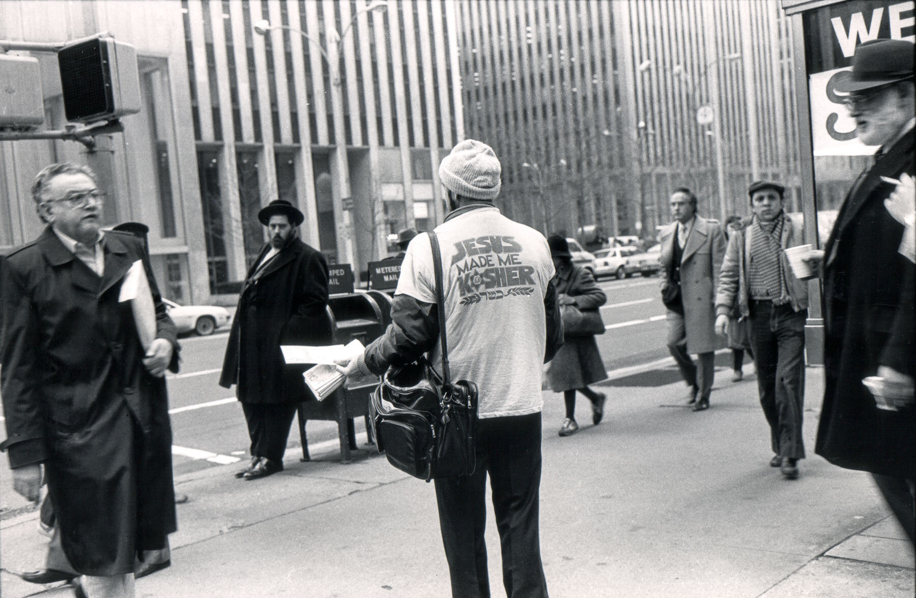 Jews-for-Jesus, Avenue of the Americas,  Manhattan 