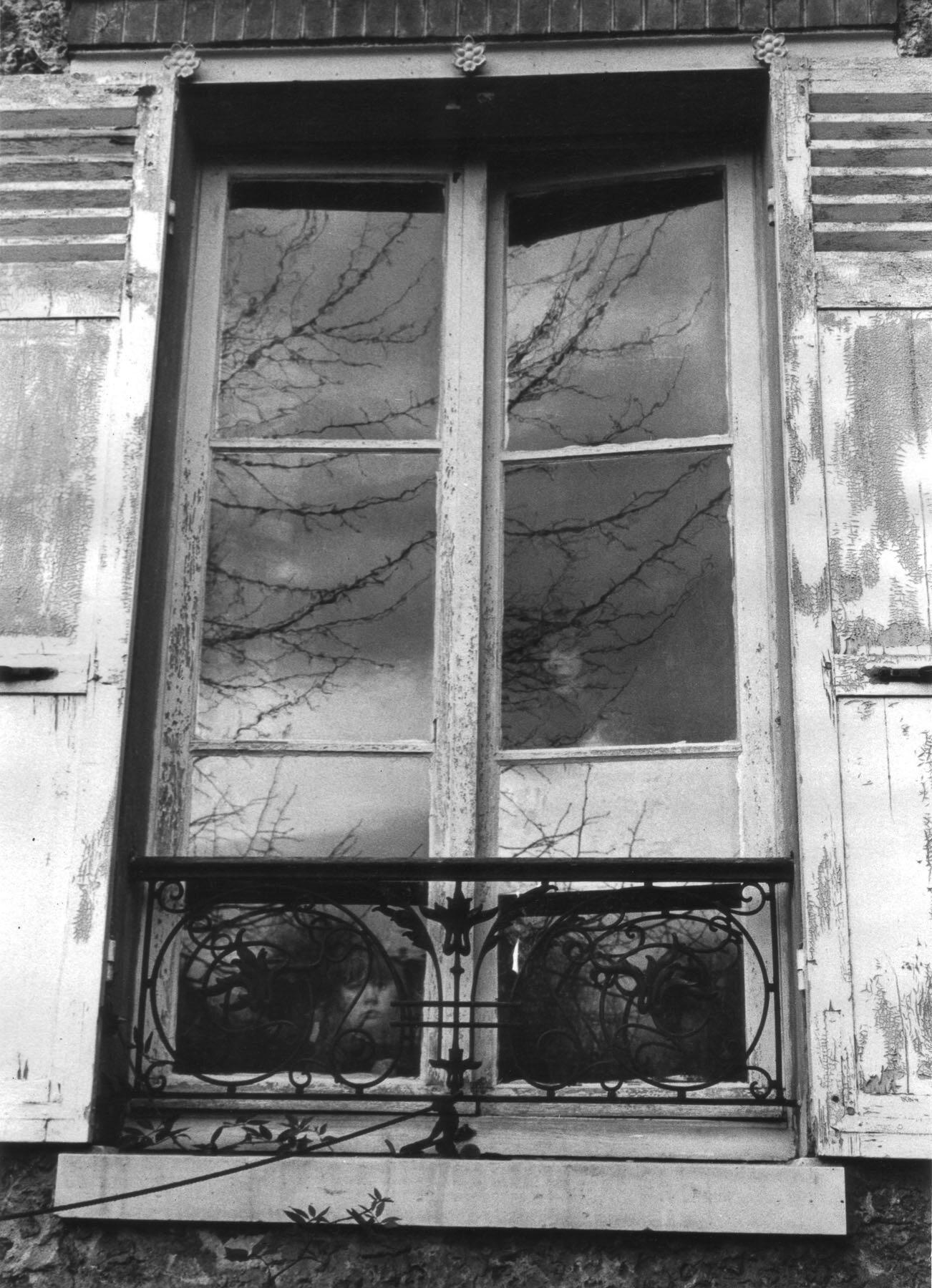 Faces in a Window, Bures Sur Yvette, Paris