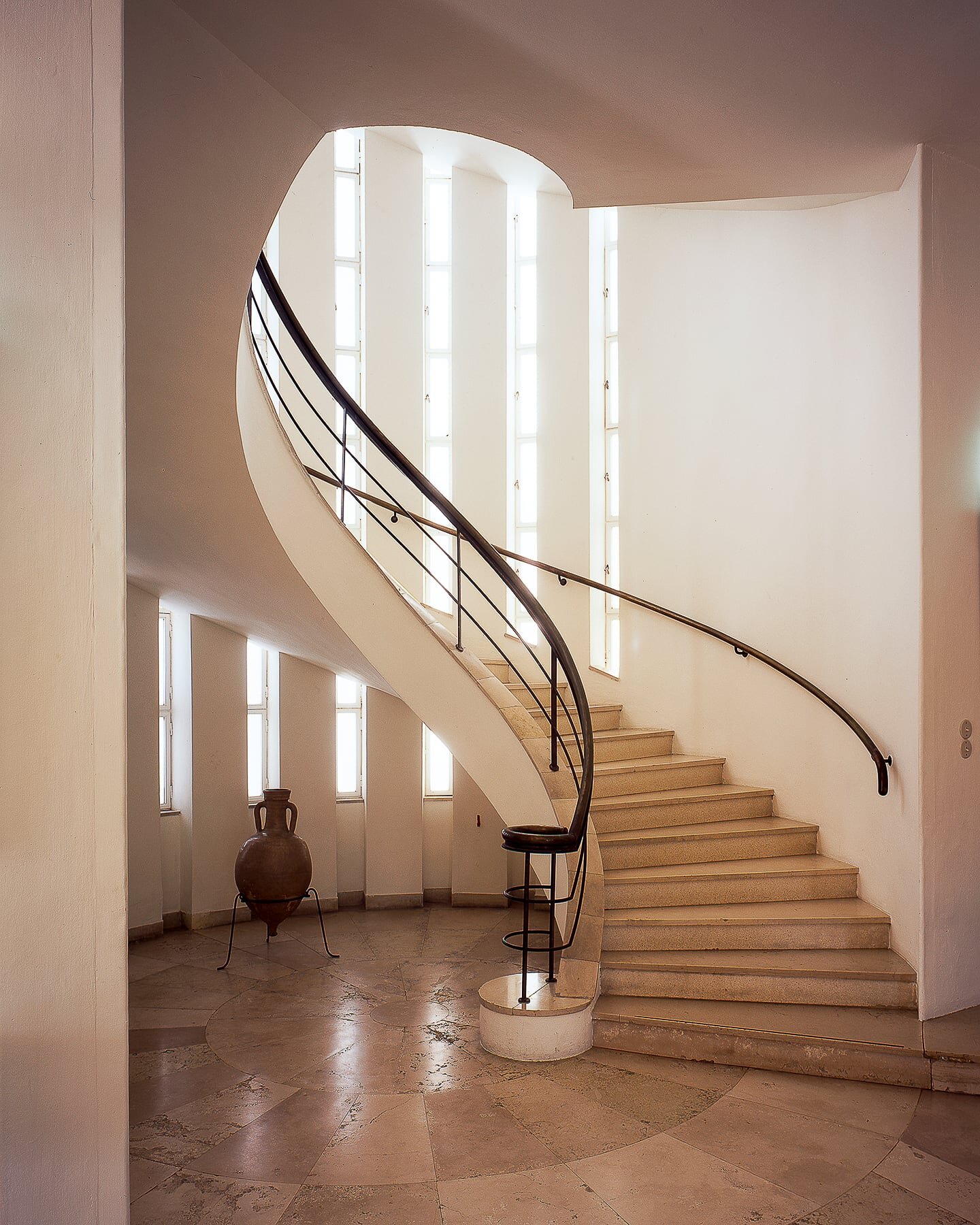 Villa Weizmann stairway