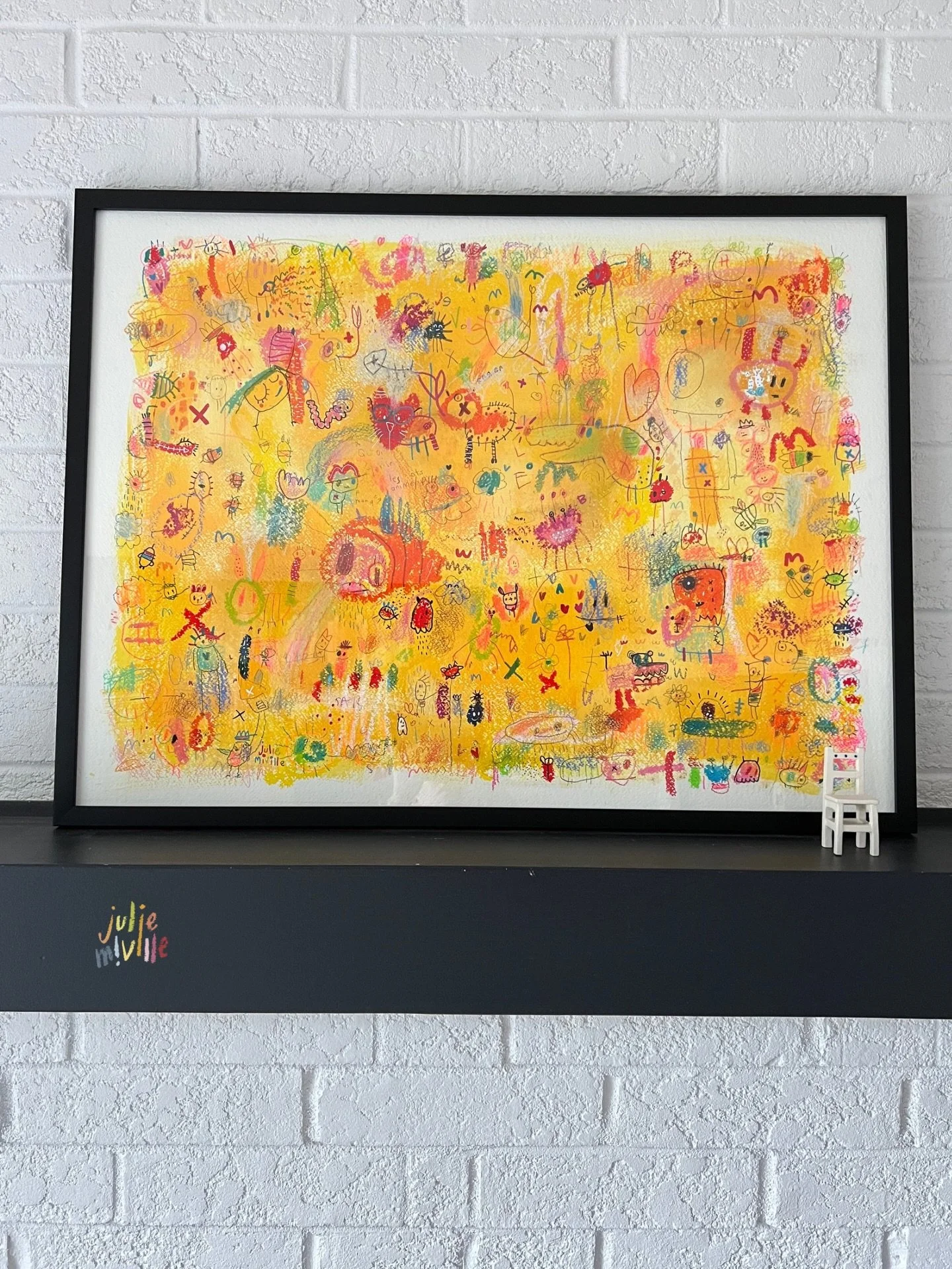 Projet 26 &mdash; dessin 36 

Dans les teintes de jaune,
tout s&rsquo;ouvre, tout circule.

Un grand territoire int&eacute;rieur
se d&eacute;ploie&hellip; o&ugrave; tout se rencontre.

Disponible &mdash; &eacute;crivez-moi en priv&eacute;

⸻

Project