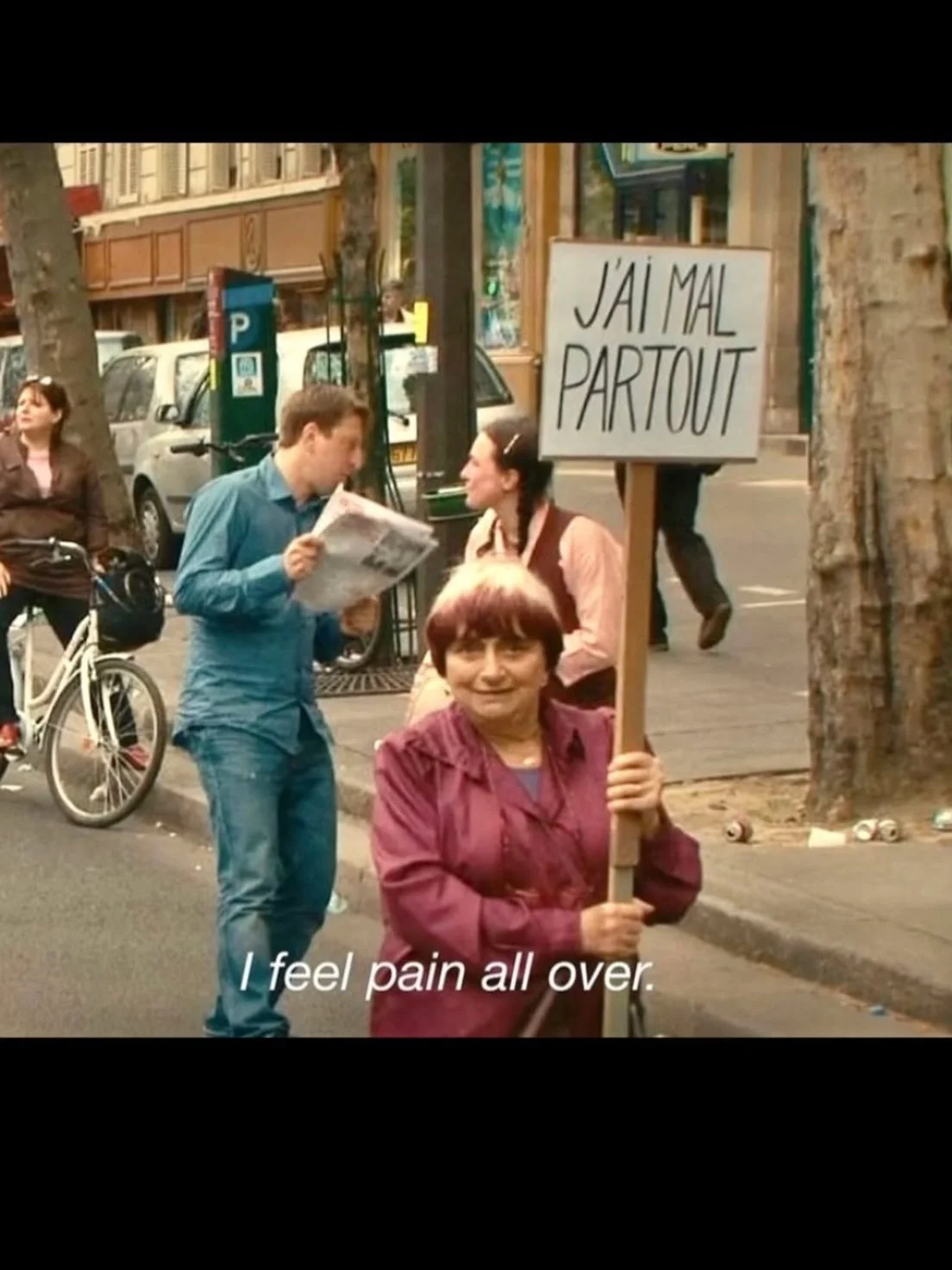 Eu sem poder ir ao mar. #agnesvarda