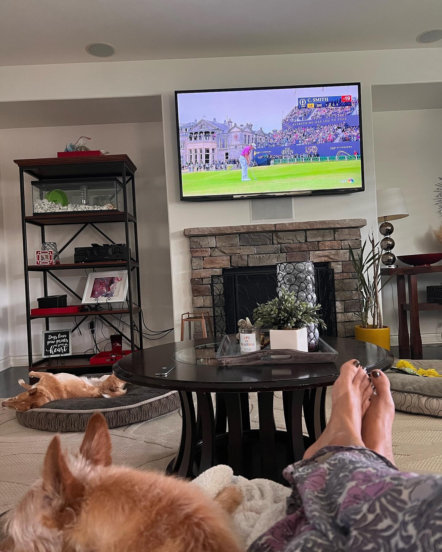 ⛳️
.
The 150th Open Championship 
.
I watched 40+ with my Dad. 
Dad gave me the greatest gift when he taught me to play golf and for that, I am forever grateful. 
.
I can&rsquo;t seem to find any pictures of us playing the game we both loved so much 