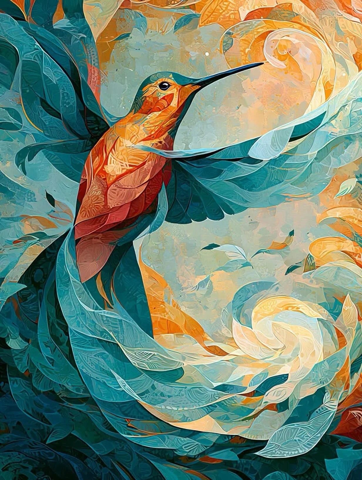 Song of the Returning Breath

&ldquo;There is a path the old spirits never forget,
where the wind carries what the heart releases.
Nothing sacred is ever truly gone&mdash;
it only changes its form in the listening sky.

The messenger of morning learn