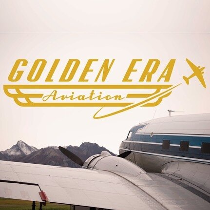 Logo and branding project design for our good friends at @goldeneraaviation 

#vintage #aviation #air #tours #vintageaircraft #alaska #graphicdesign #vintagedesign #dc3