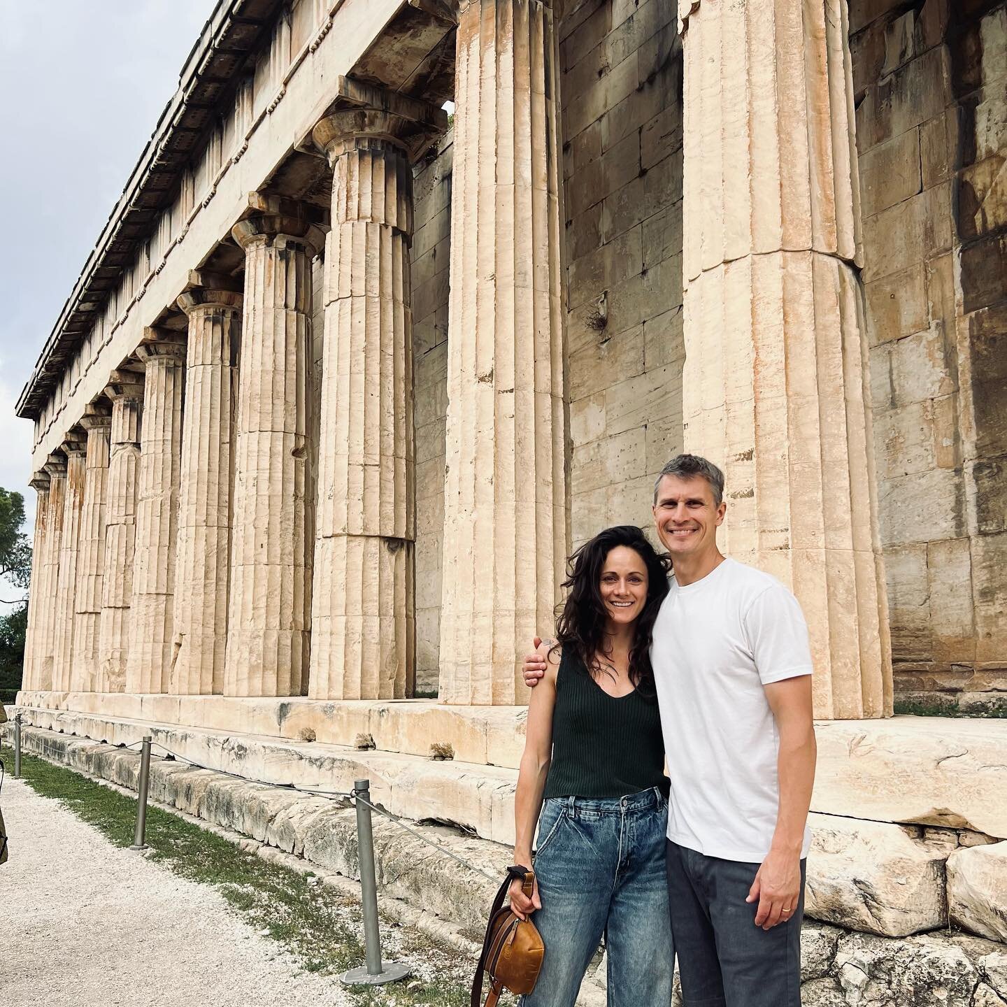 Our last day among ancient things. 

This trip was WILD. We flew into the chaotic, gut-wrenching, outbreak of war. Missiles overhead. Military on every corner. Fear and frustration in every eye. 

Then landed in the warm embrace of Greece. Exquisite 