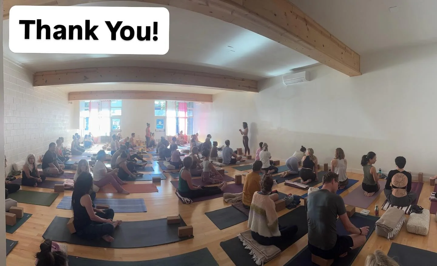 Thank you @padmastudiomarin, @lesleyd108 and the whole Bay Area community! You showed up STRONG! 

There are practices and podcasts on YouTube and the 20 Minute Miracles App. 

DM or email with any questions you have. We&rsquo;ll be back soon. Stay i