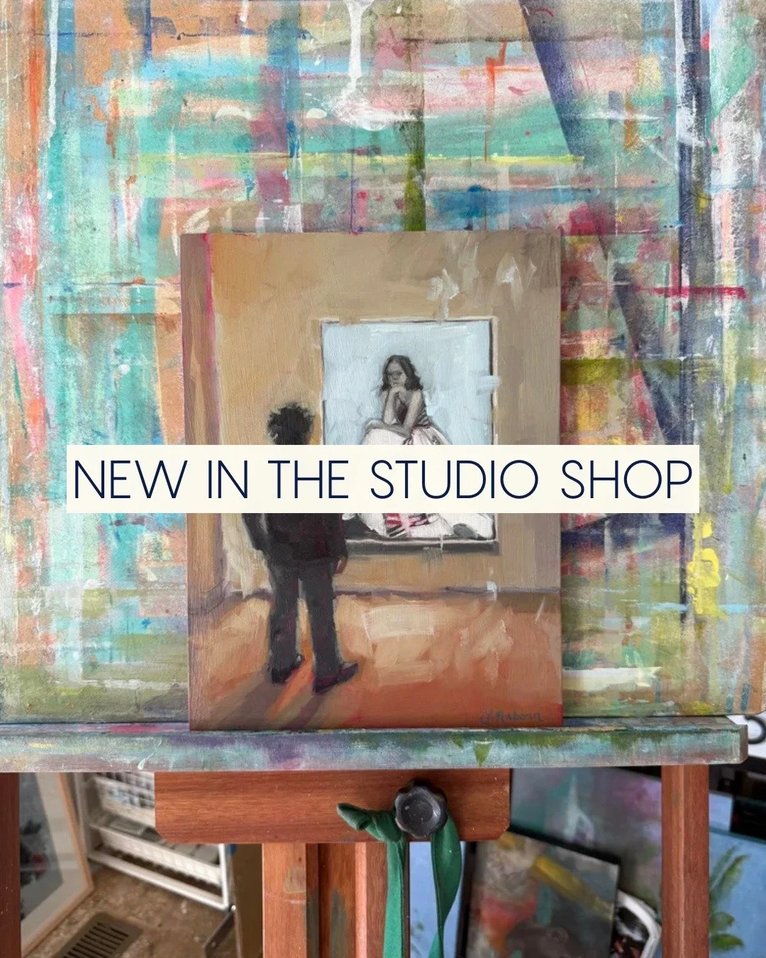 New work has just been added to my online Studio Shop &mdash; a mix of large, color-rich paintings and small pieces that make meaningful, affordable gifts this season.

Each painting carries its own story: moments from Italy, museum memories, protest