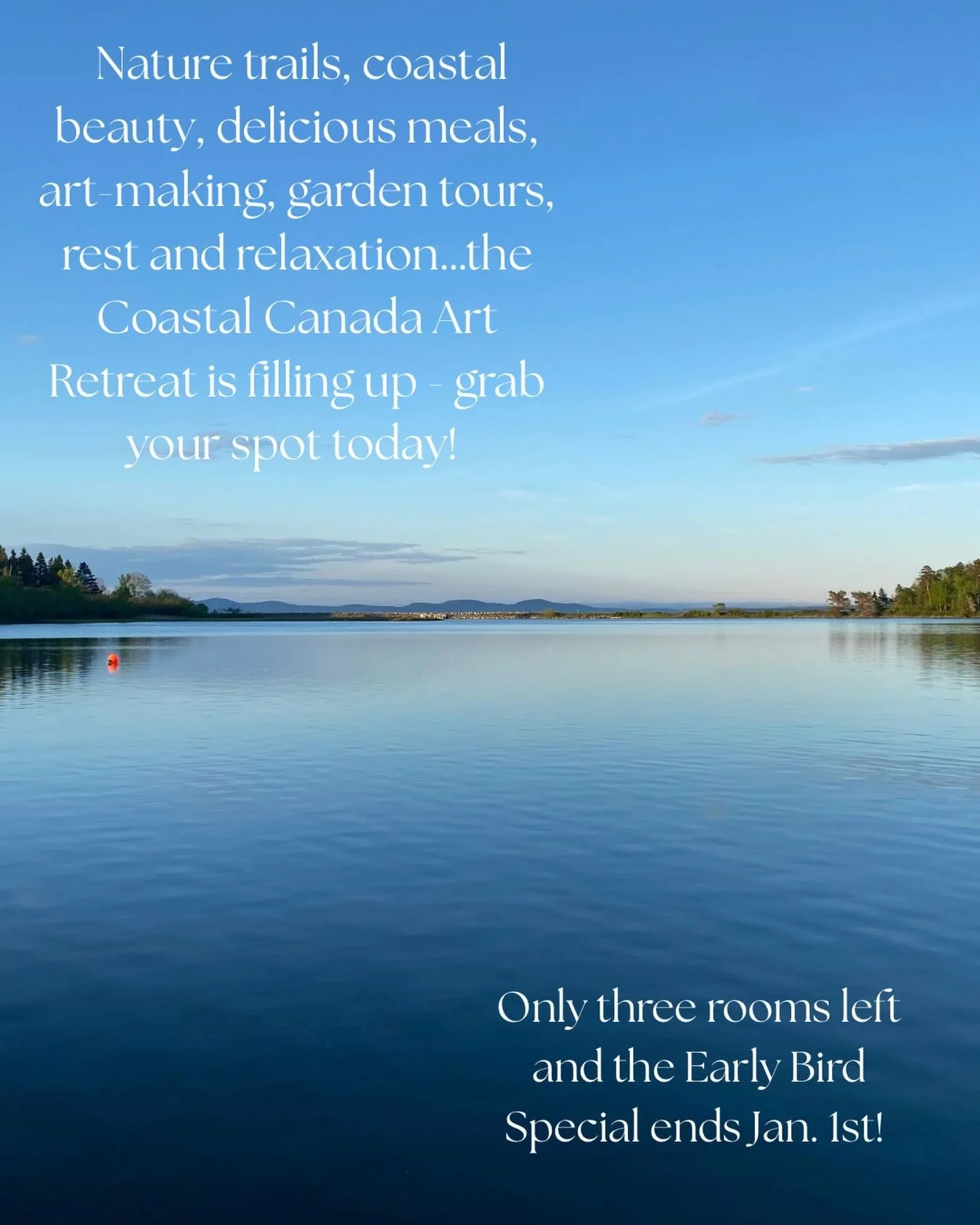 The perfect present for your inner artist! 

This holiday, give yourself or a loved one the gift of an art retreat in St. Andrews-by-the- Sea in New Brunswick, Canada. Happening June 2-7, 2026. Click link in profile to read all about it! 

#artretrea