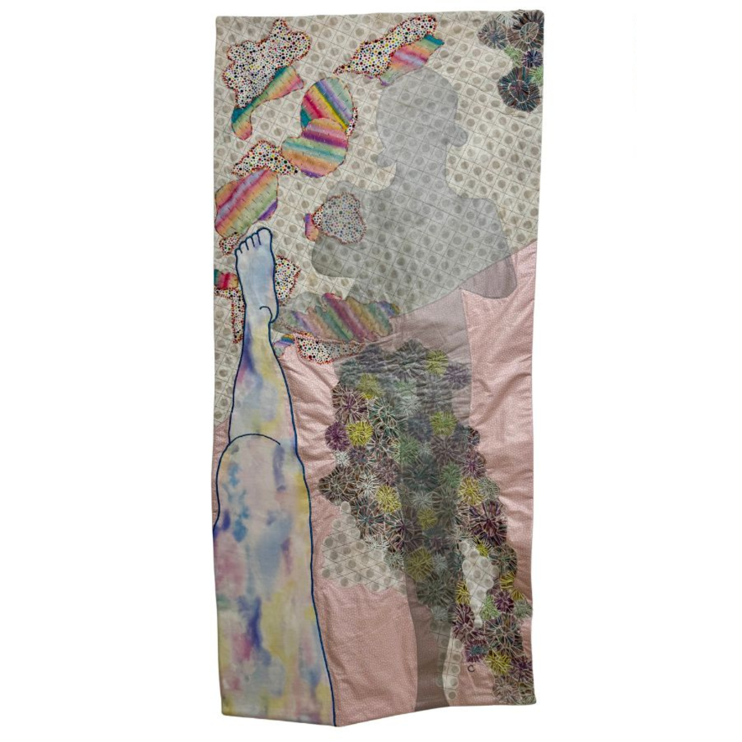 Peter Pan Got Nothing On Me (front)  |  2024  |  61.5" x 31"  