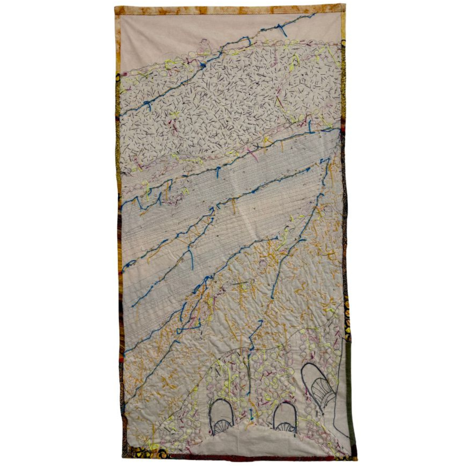 Lean On Me (back)  |  2025  |  59" x 30"  