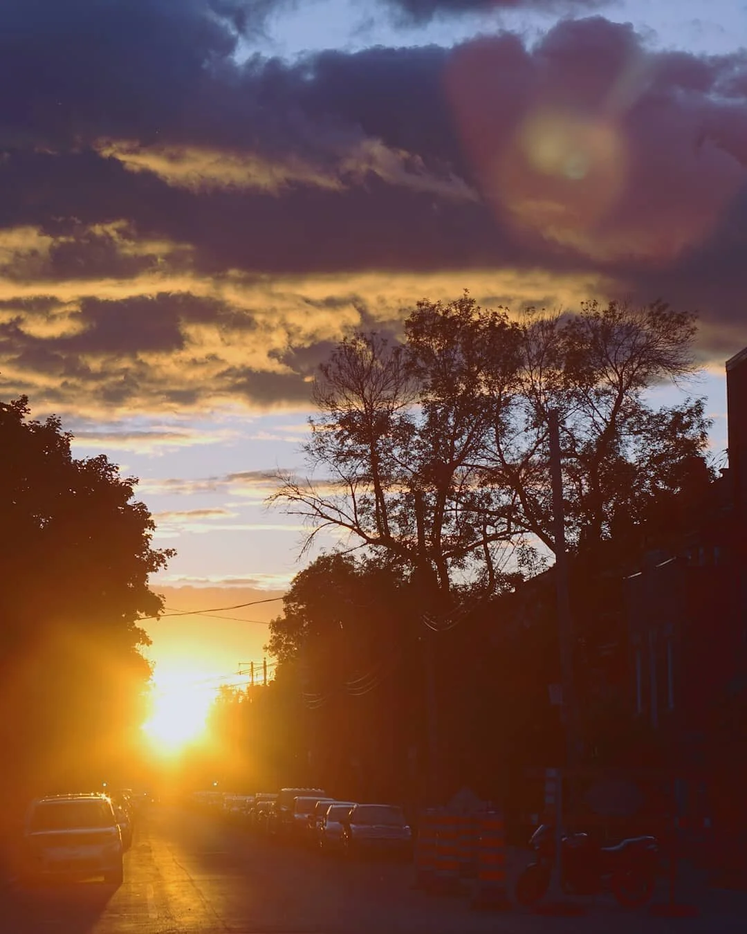 Sometimes you look outside and the world gives you exactly what you need.