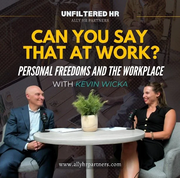 Can you say that at work? 😬
From social media rants to political tees — we’re seeing more blurred lines than ever between personal freedom and professional expectations.
What's "legal" and what's wise or practical are often d