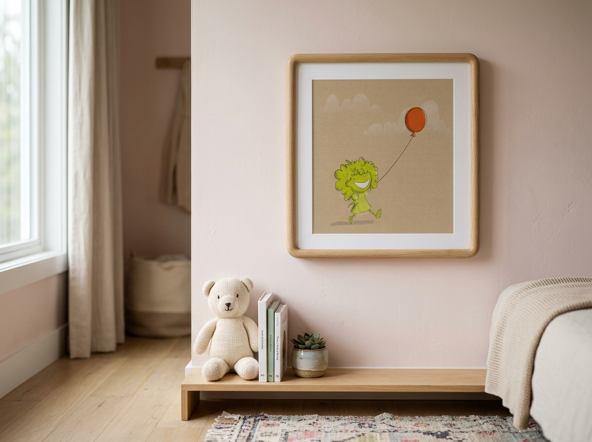 Balloon Girl Poster