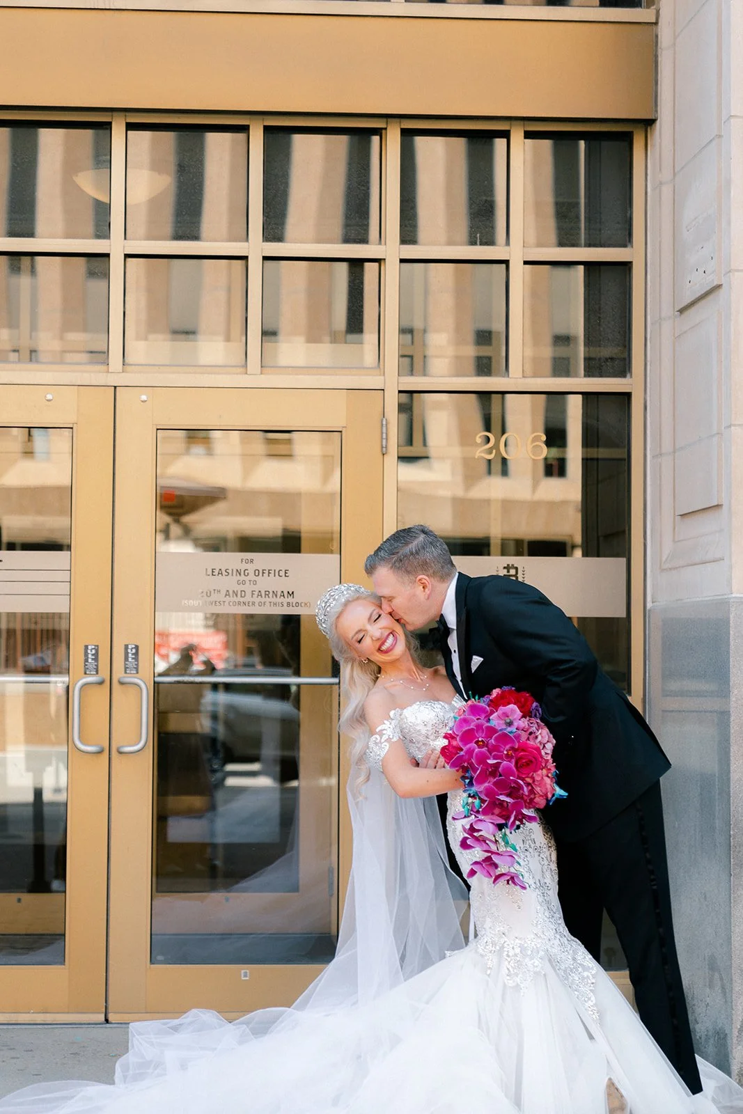 Real Wedding | Jenna &amp; Bill | Sophisticated, Barbie Inspired Wedding