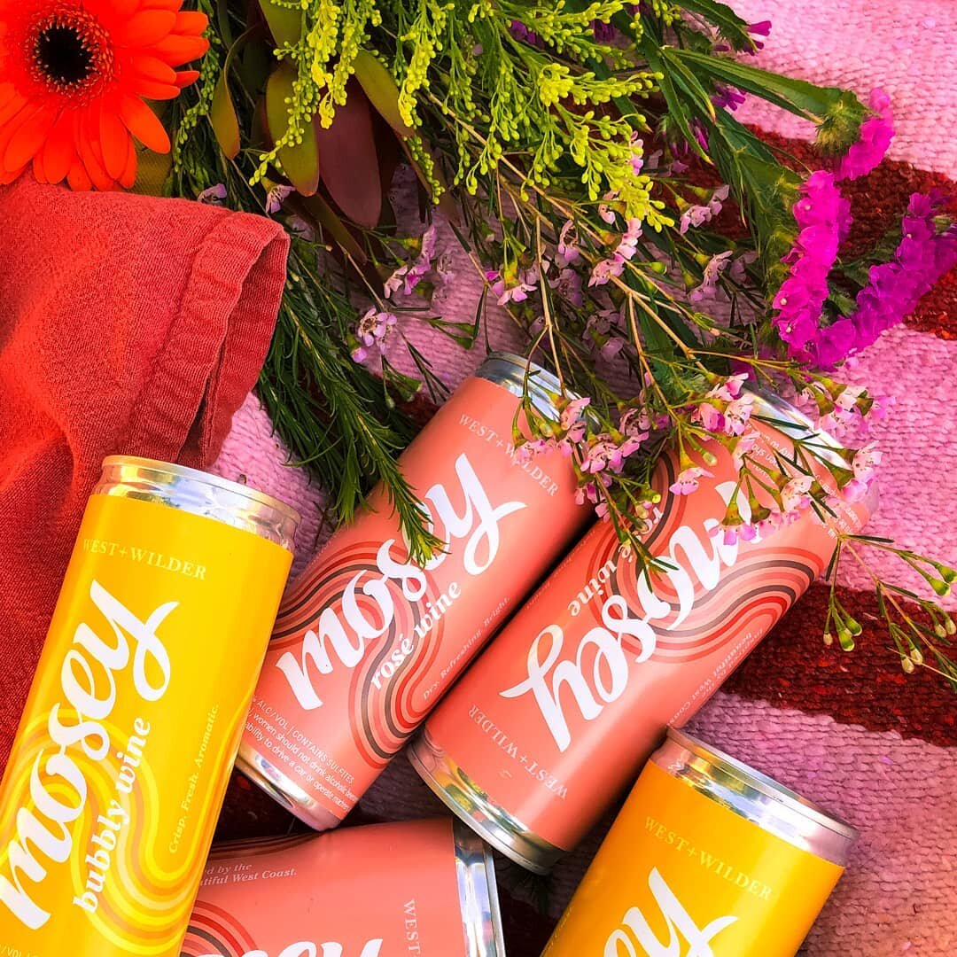 Add a little Ros&eacute; to your Monday mosey. ☀️🌹#letsmosey 

Coming Soon - Wines crafted especially for cans. Refreshing, fun and full of life!