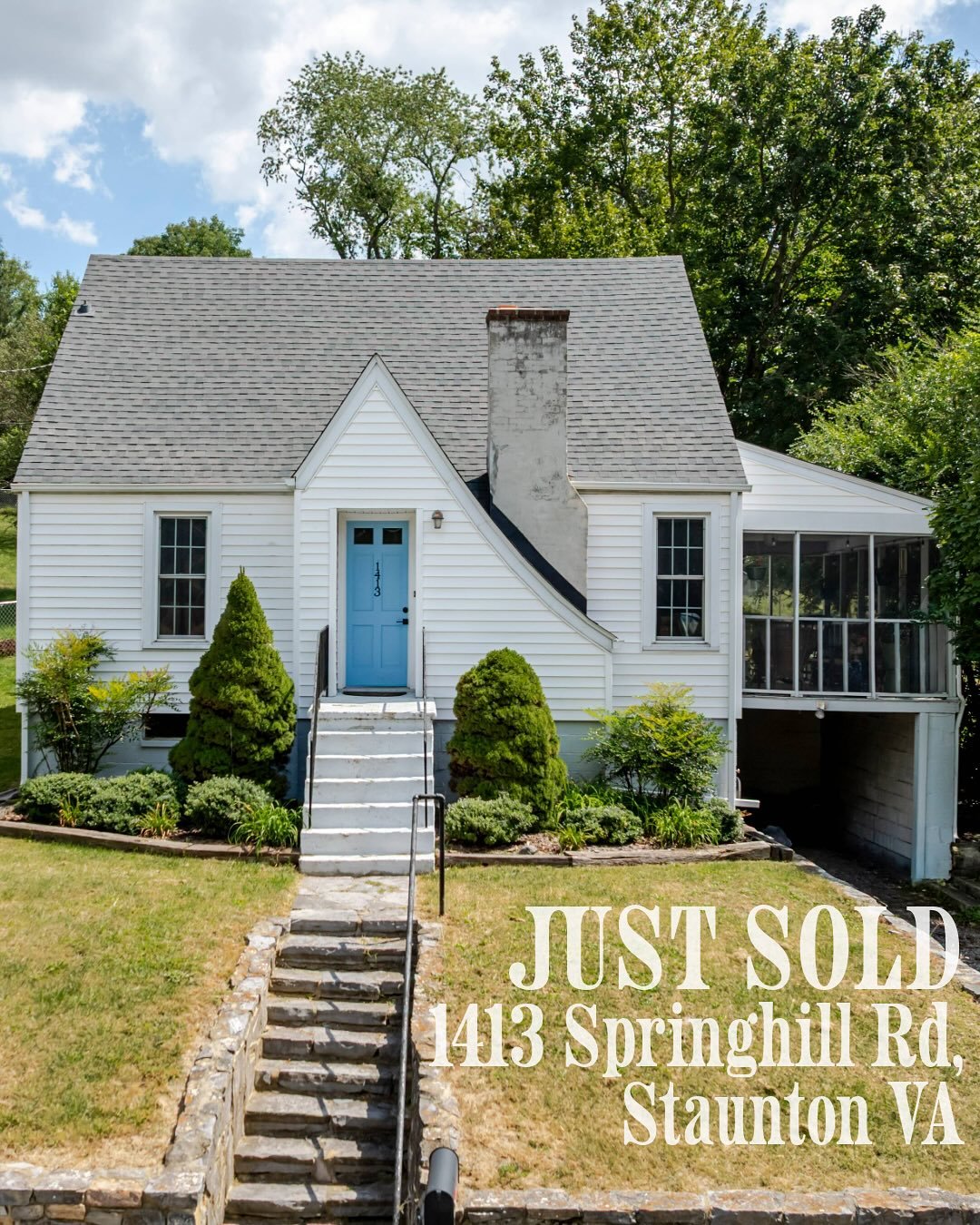 So happy for my sellers who were able to close their chapter in Staunton with a smooth sale of their adorable home ❤️

Springhill Road is SOLD and now home to another family who I know are just as enchanted by it as the market (and Instagram) was whe