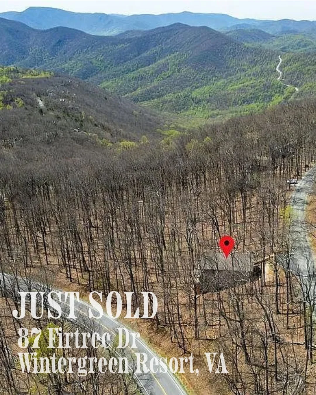 First closing of 2026 is the perfect Wintergreen getaway ⛷️

So excited for my clients to enjoy family vacations here for years to come. After a couple of years of searching for what started out as the hunt for unimproved land to camp and eventually 