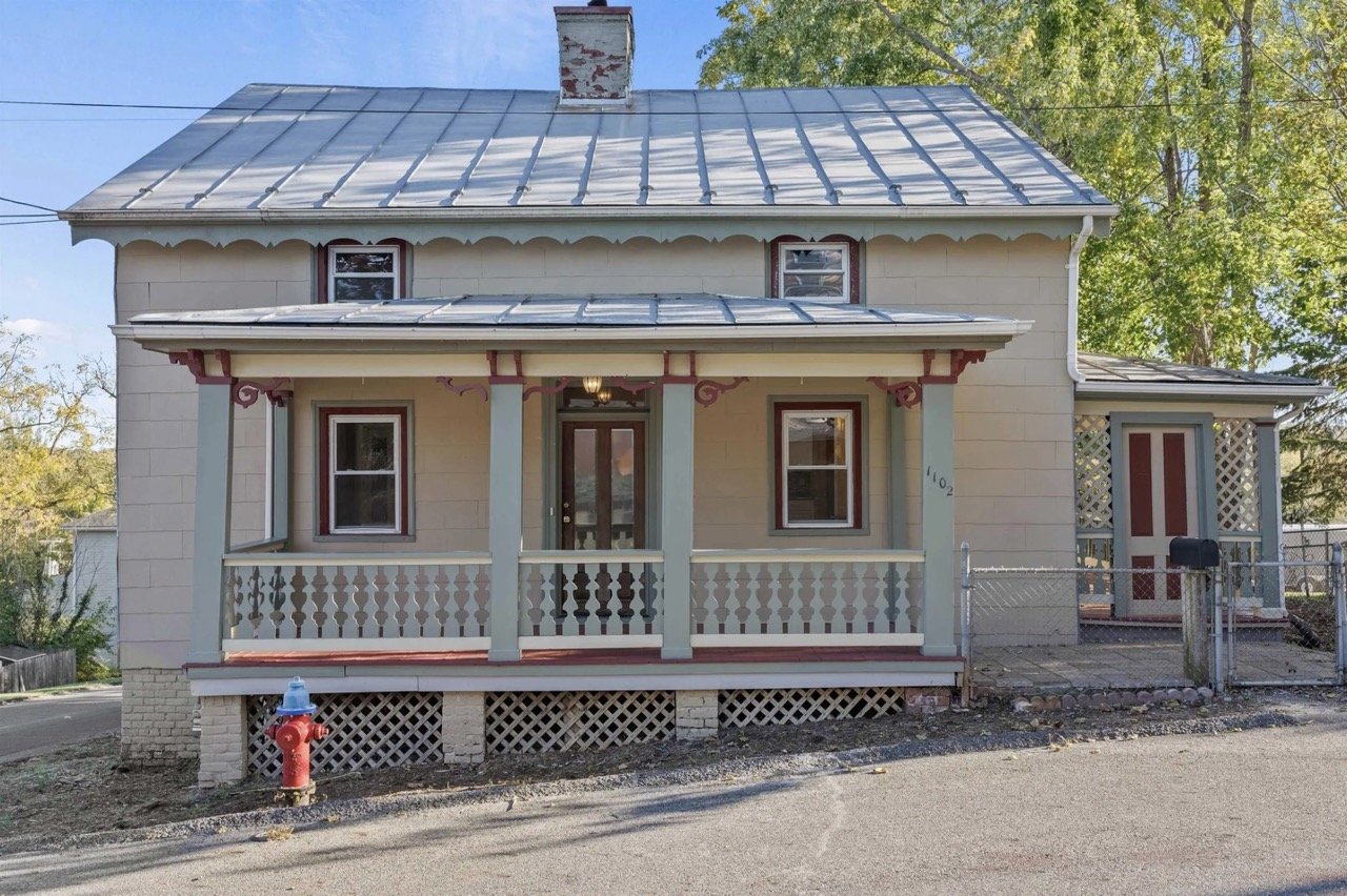 Photo - 1102 Jackson St in Staunton, VA, a historic house with a tin roof, Represented the Buyers with Jenny Mitchell