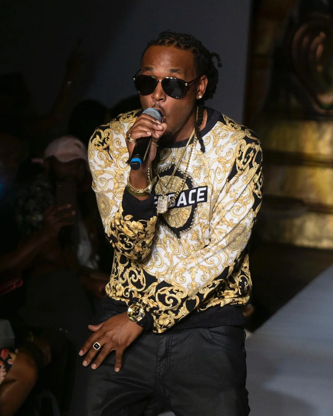 Rappers Wearing Versace