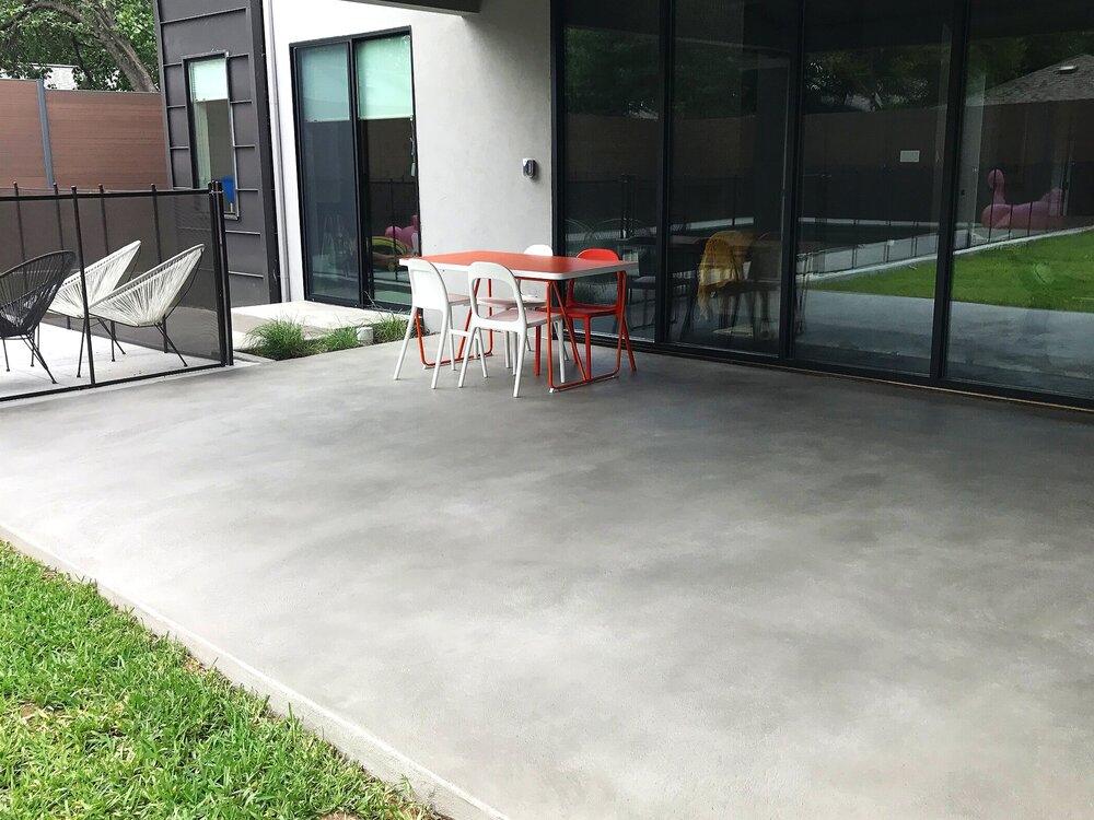 Residential Concrete Services, Polished Concrete Patio Cost