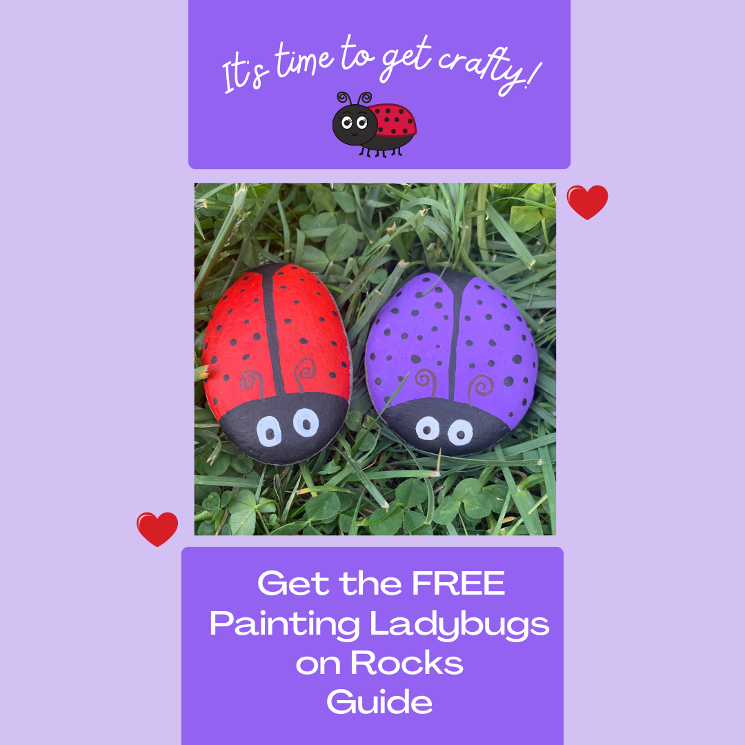 photo Ladybug Rock Painting Images 4 steps to painting ladybug rocks