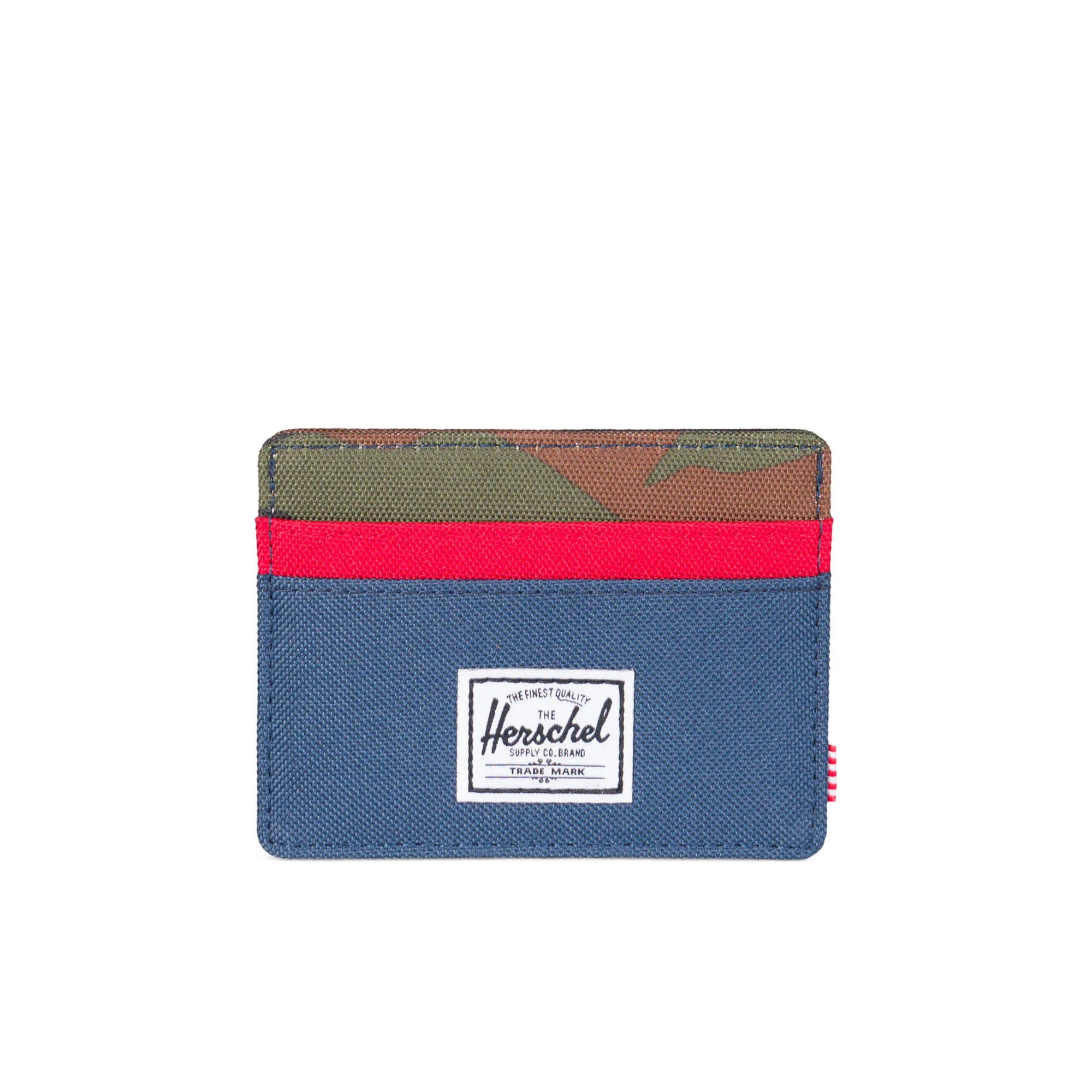 Herschel Charlie Navy/ Red/ Woodland Camo