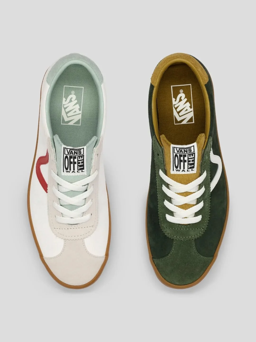 Estes Sport Low da @vans tiraram inspira&ccedil;&atilde;o de modelos cl&aacute;ssicos da d&eacute;cada de 90 para criar uma est&eacute;tica retro &uacute;nica.

Das riscas laterais V &agrave; etiqueta com o log&oacute;tipo, estes t&eacute;nis mant&ec