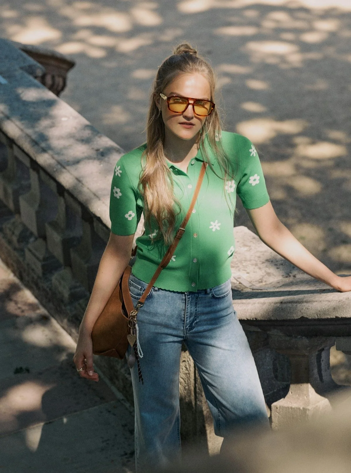 Chegou a primavera, e com ela muitas flores na nova cole&ccedil;&atilde;o.

NuMargitta Cardigan da @numph_official na cor Vibrant Green.

#numph #ss26 #breeducs