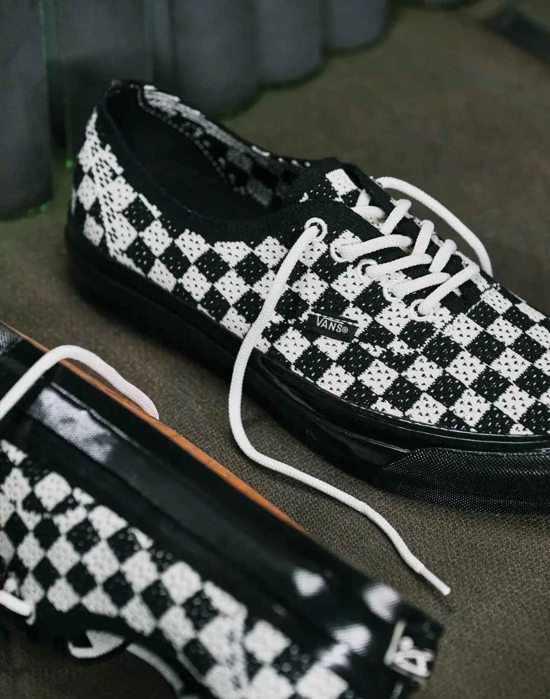Vans LX Authentic Punk Check Black Marshmallow 

#vans #checker #breeducs
