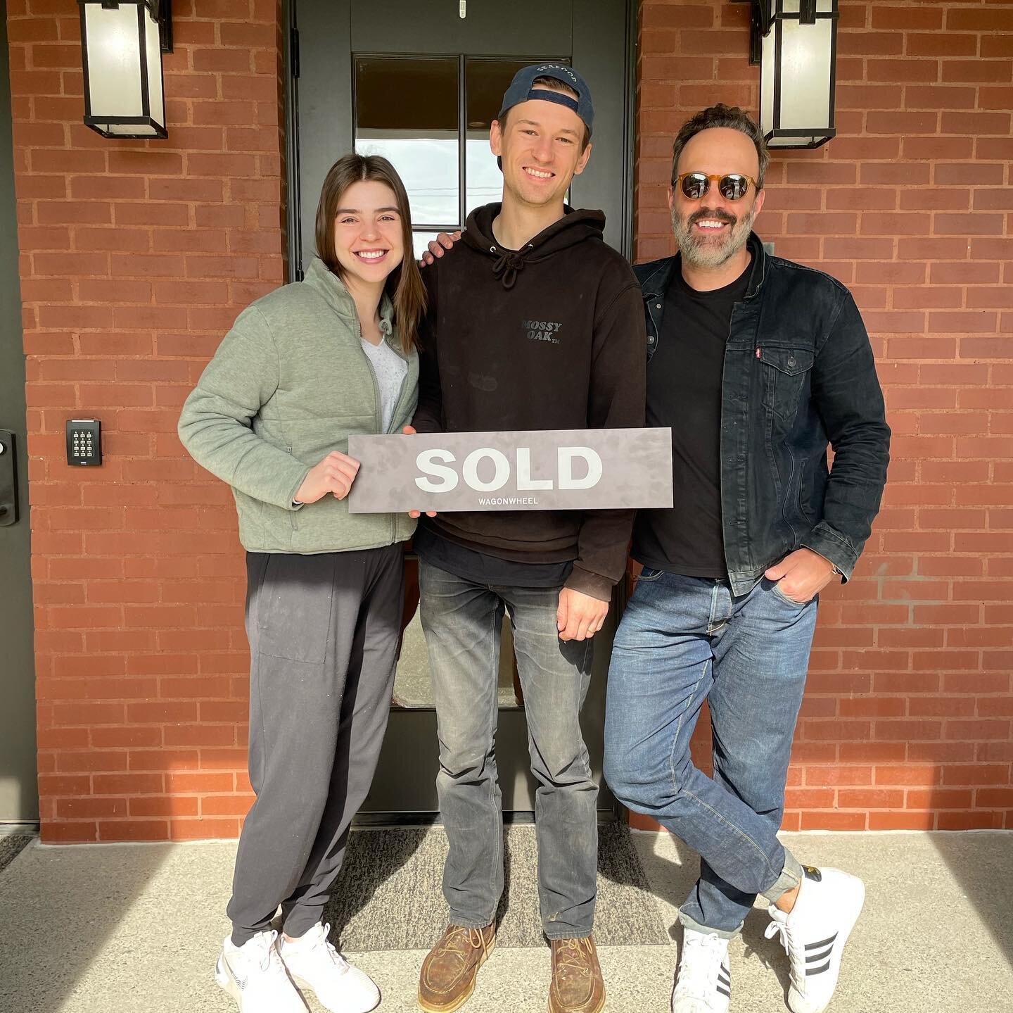SOLD! It truly was an honor to help my friends Audrey + Joel sell their first home. We found it together and we worked as a team to sell it together. Tennessee takes a loss as these two head back west, but I am grateful to have played a part. Safe tr