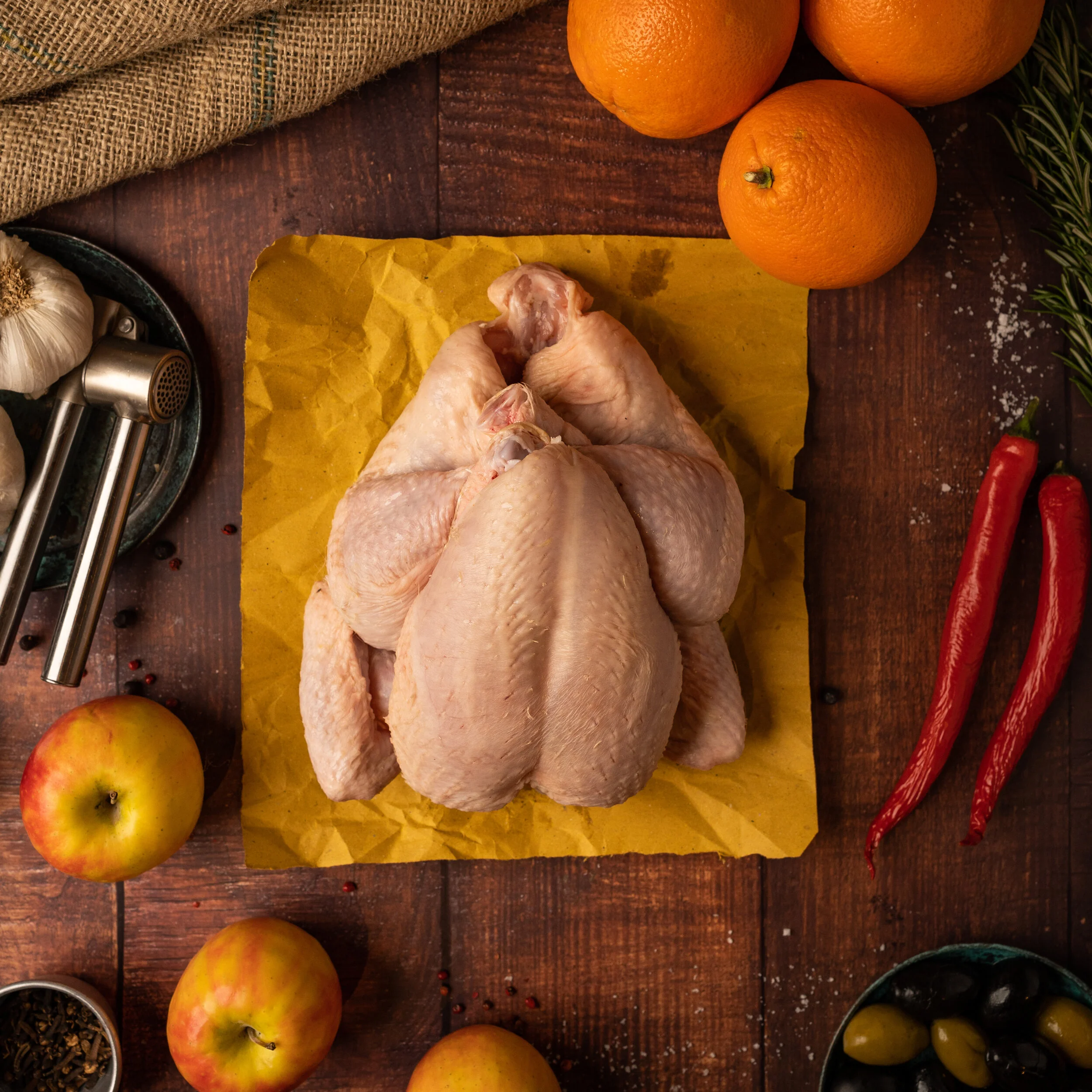 Free Range Cotswold Chickens