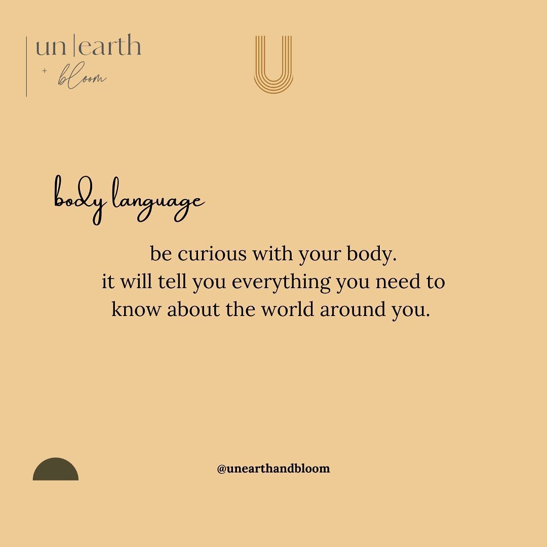 ⁣⠀
the body knows. ⠀
⠀
if you listen with intent and feel the tension, the stiffness, the freedom, and the calm...if you pay close attention, the body will tell you everything you need to know about the world around you. ⠀
⠀
take a moment and look ar