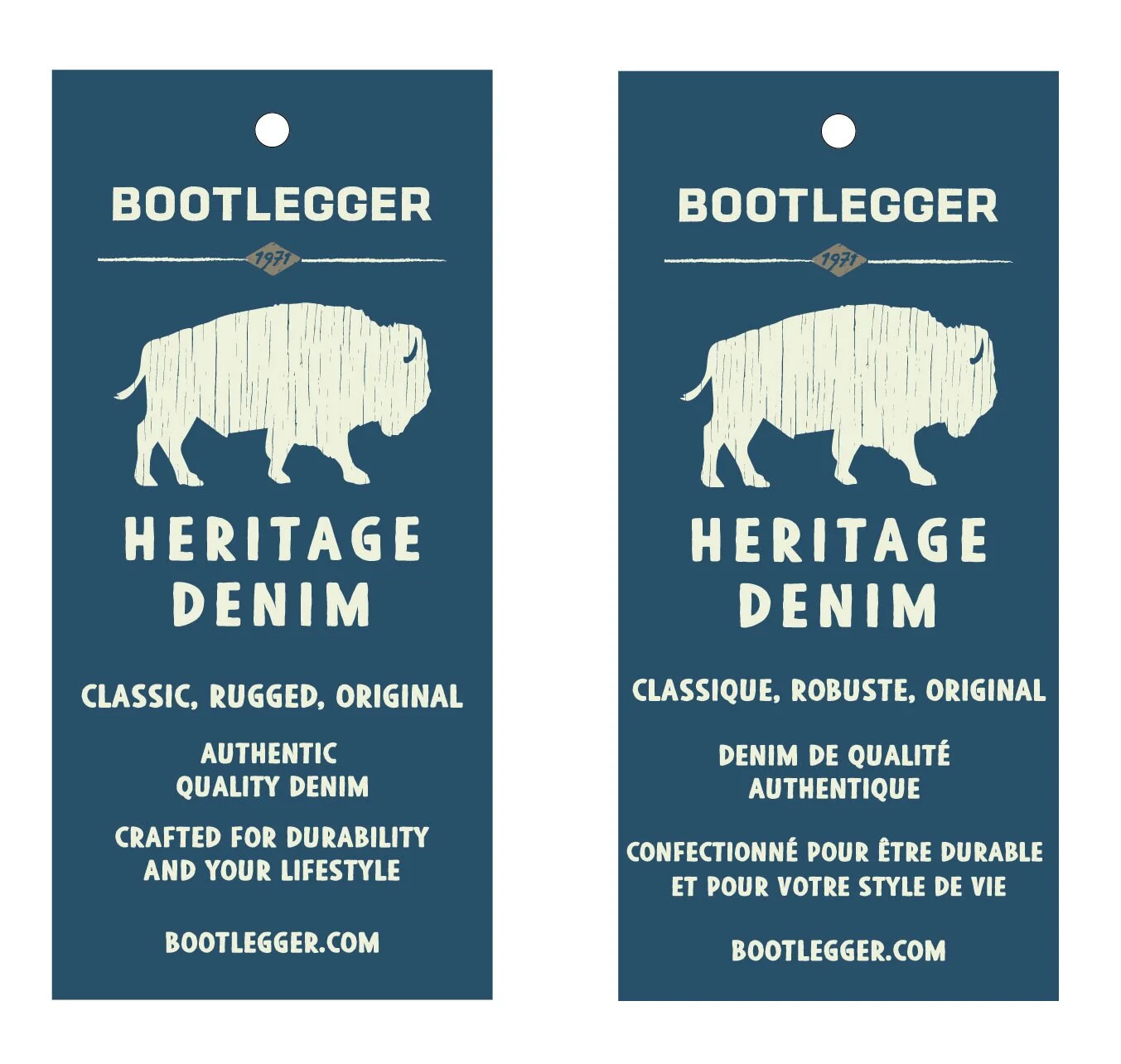 2019 Bootlegger Hangtag