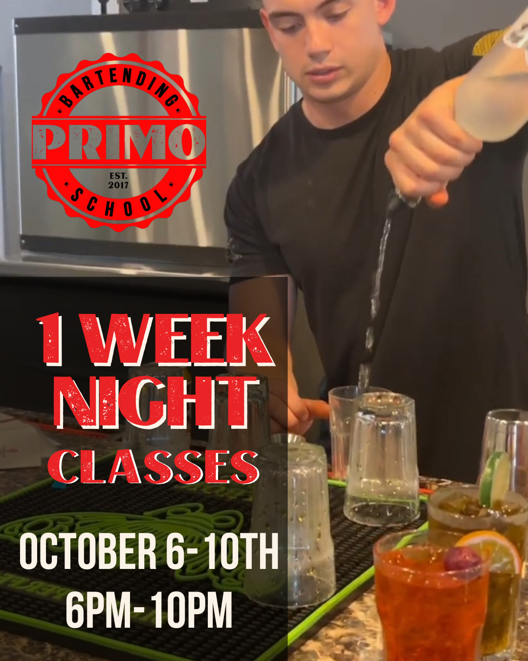 1 Week Night Class