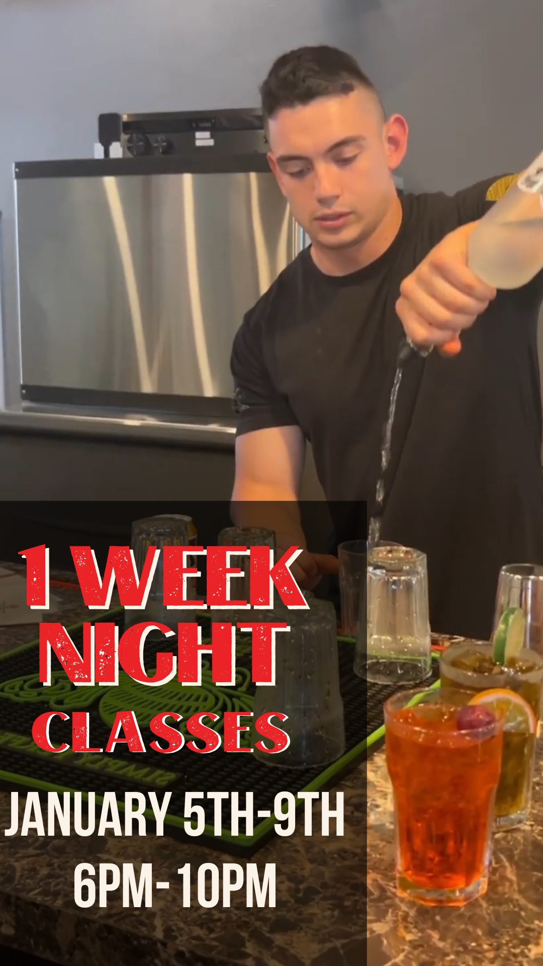 1 Week Night Class 