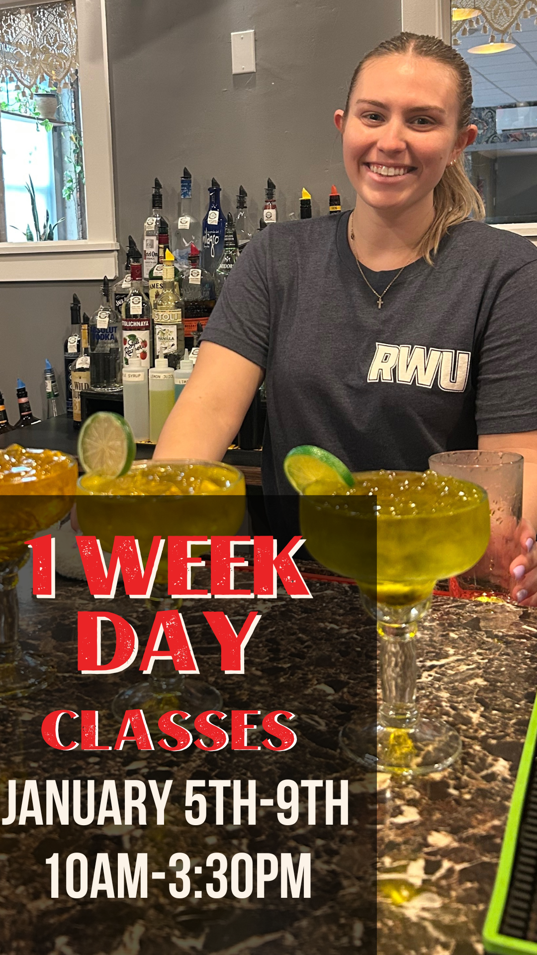 1 Week Day Class 
