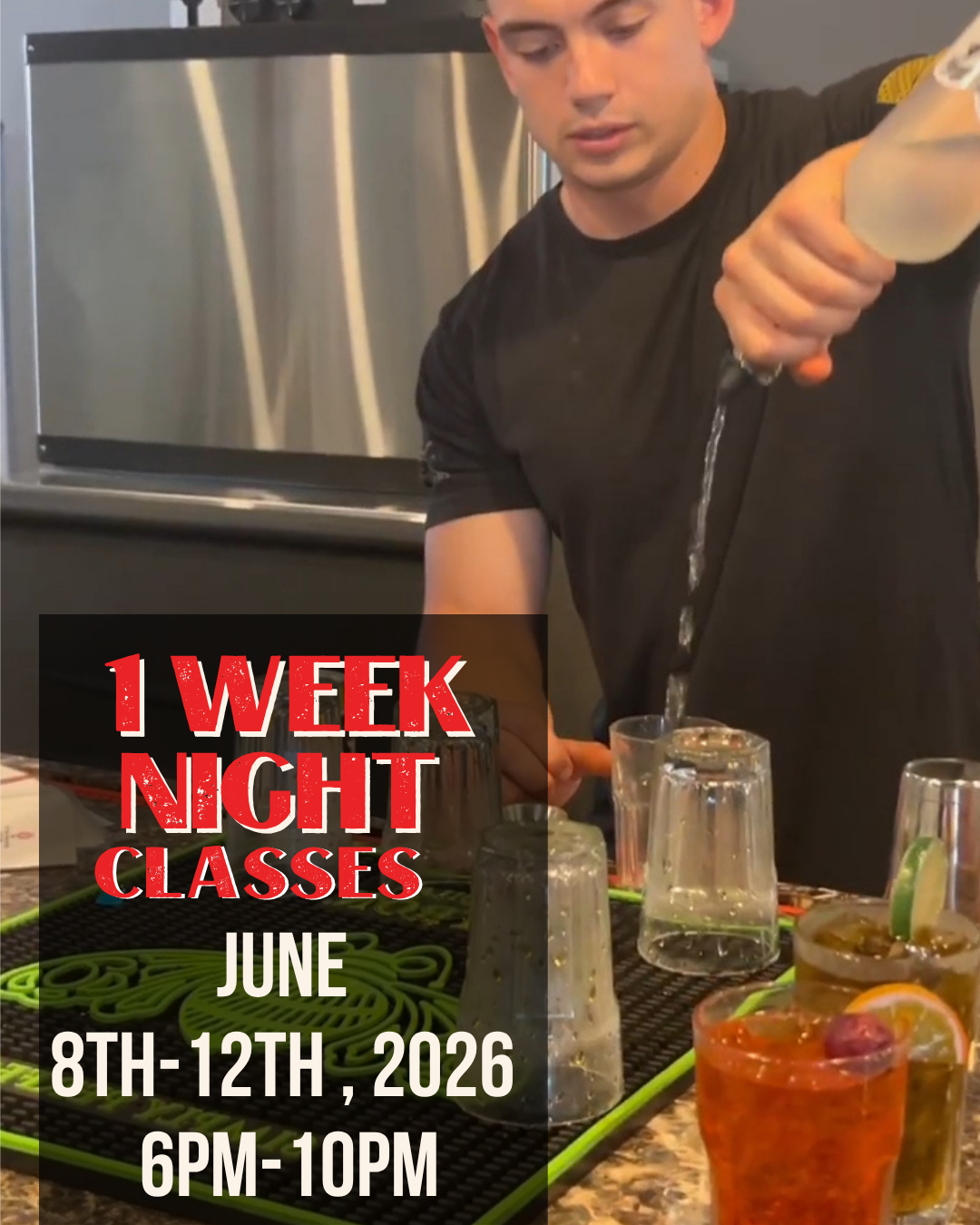 1 Week Night Class 