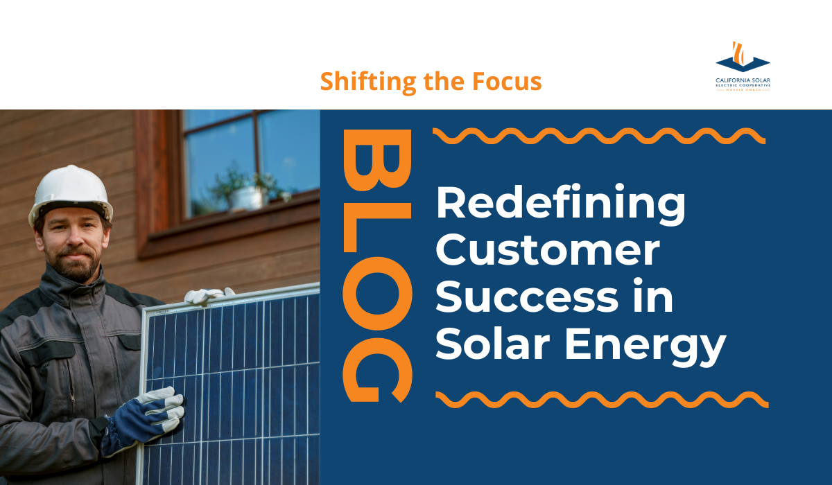Shifting the focus! redefining customer sucess in solar energy ...