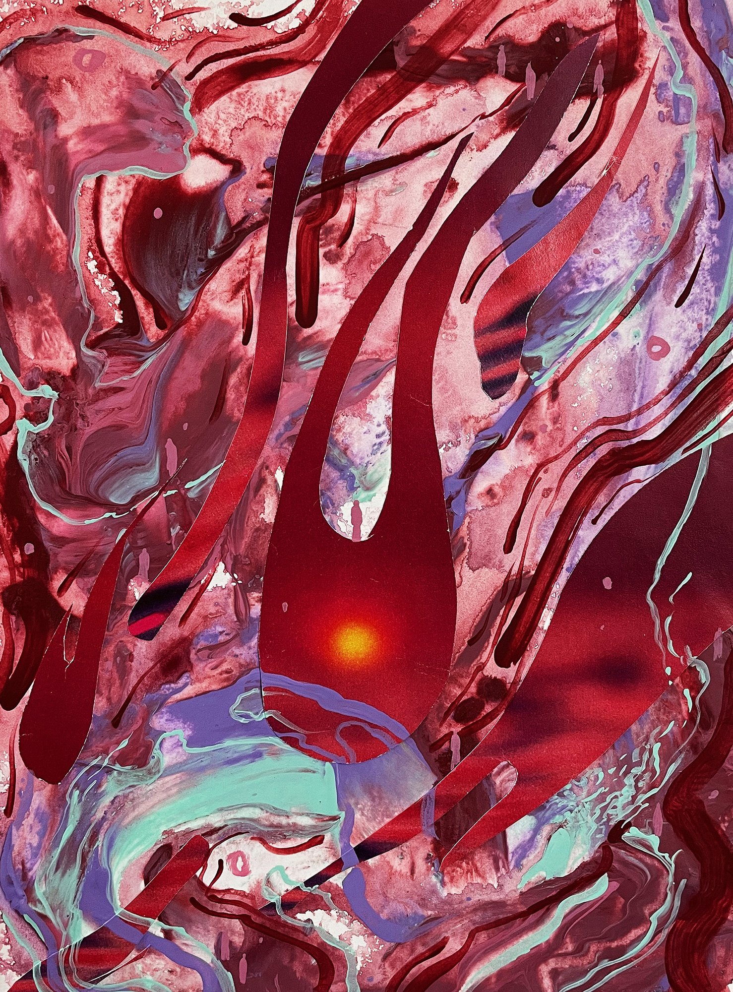 Sarbani_Ghosh_A single drop of eternity_Mixed media on paper_6x8in_2022.jpg