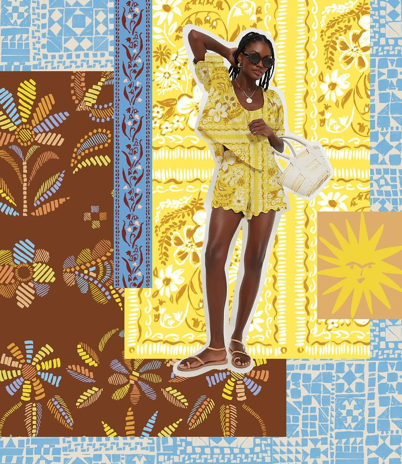 FOLK STORY 🌞🧿🤎 Our latest prints draw inspiration from timeless artisanal techniques&mdash;including quilting, embroidery, and block-printing&mdash;to create designs rich in texture and story&hellip;

Discover them all in our shop! All prints are 