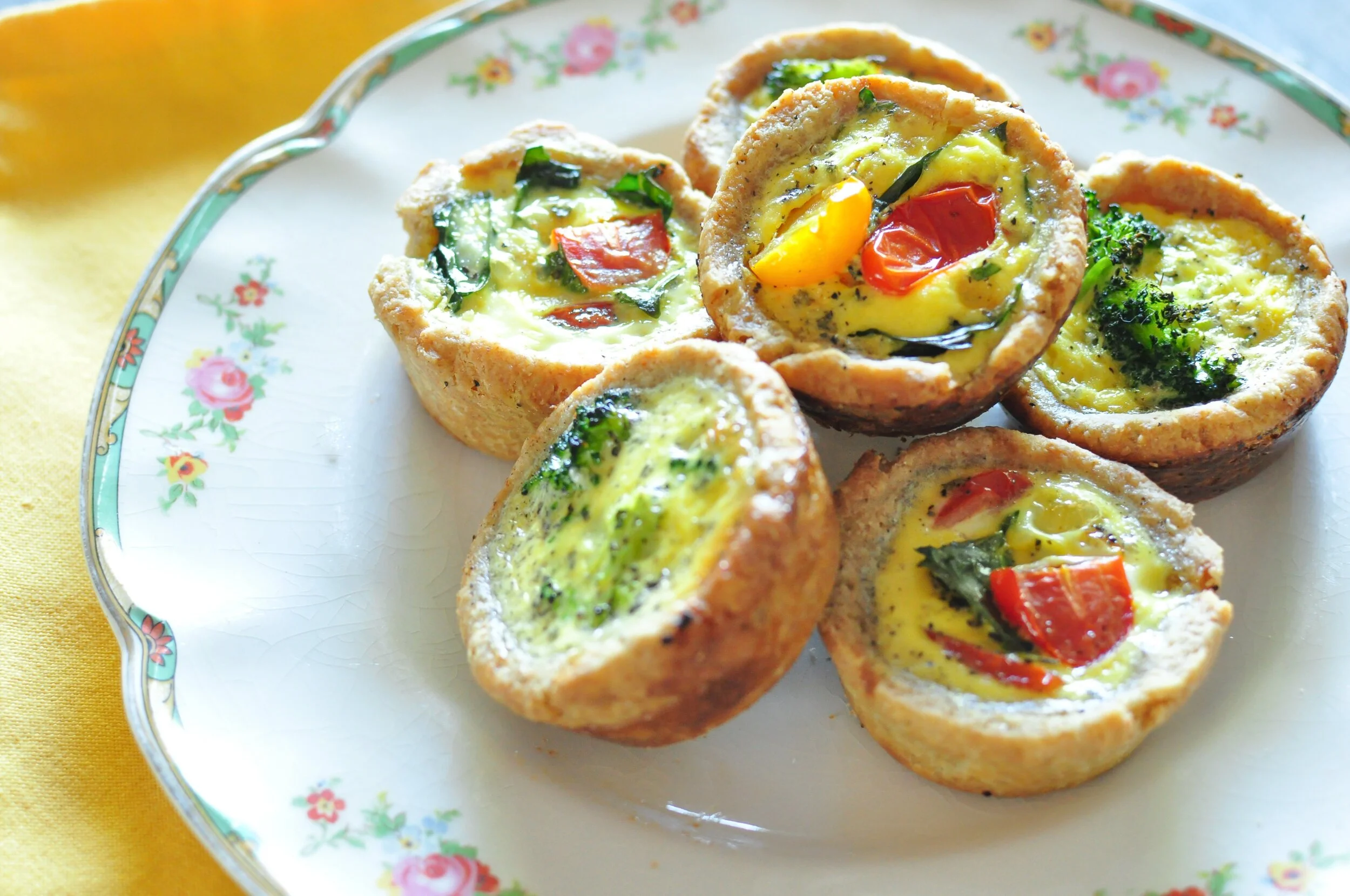 Quick and Easy Individual Quiches