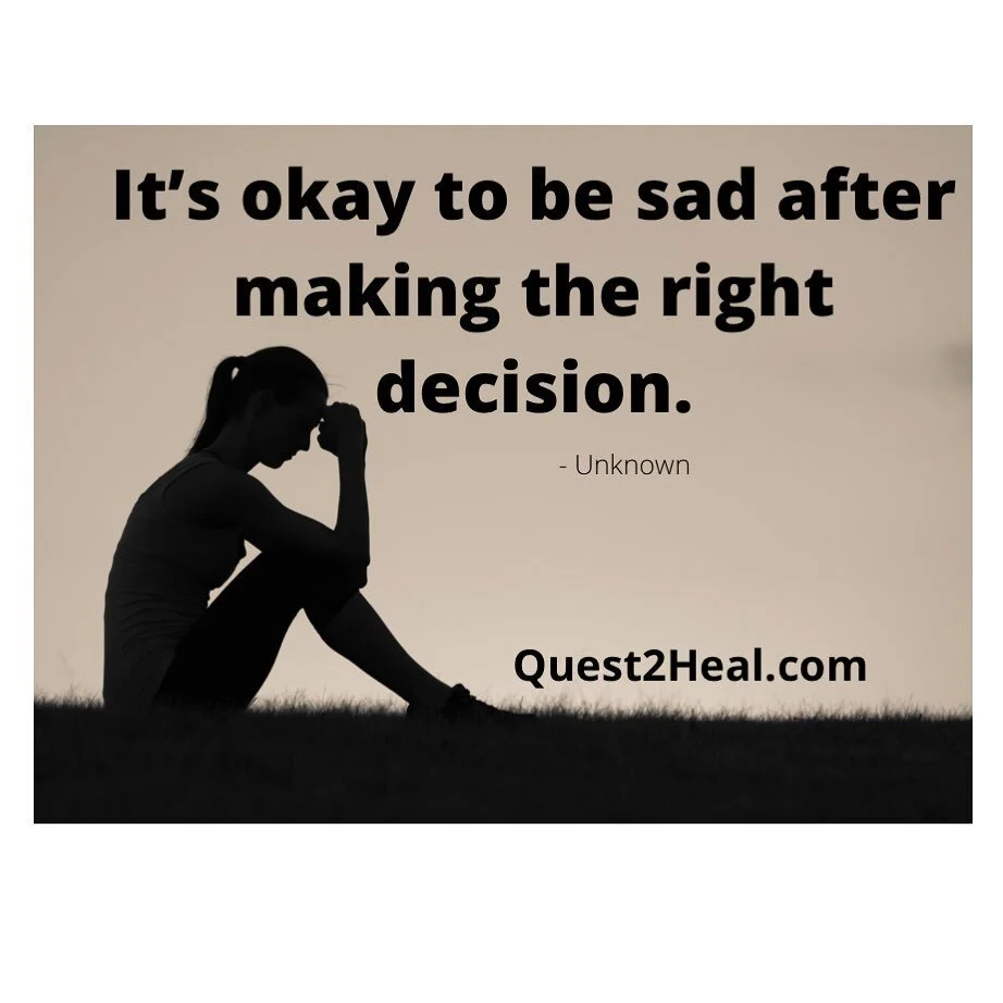 I know in my gut when I&rsquo;m making the right decision. I do not want to always listen to my gut.  When I do listen to my gut, I find safety and peace.