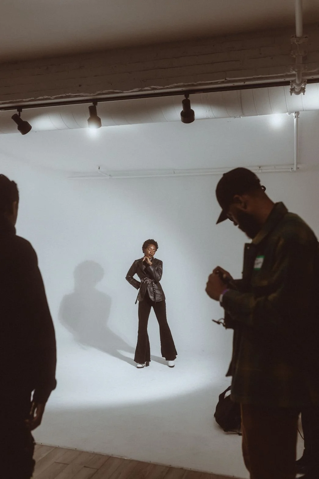 Studio I at Sonne Studios, a Baltimore natural light photo studio with a white cyclorama wall