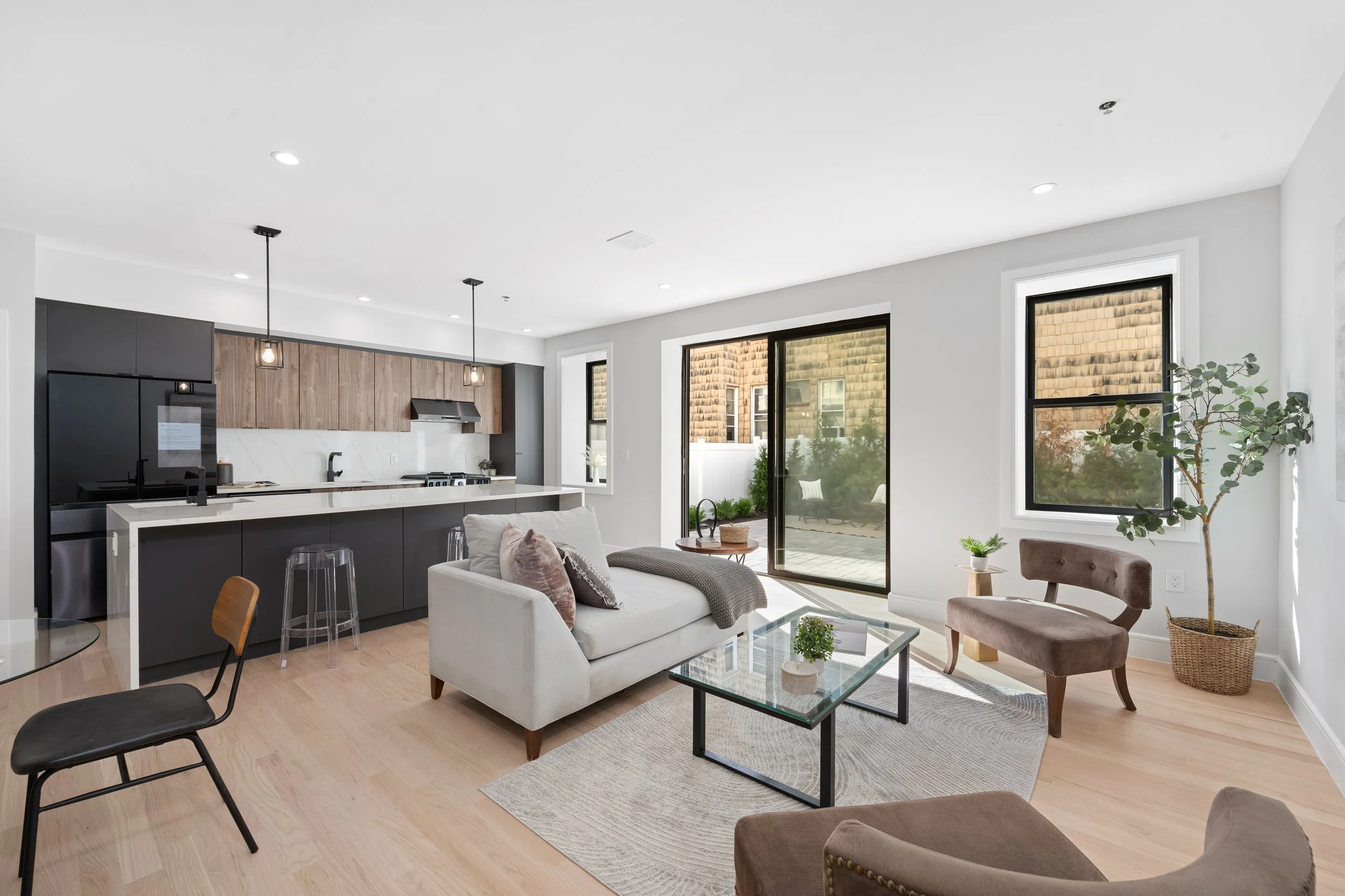 interior of condo in hudson county, NJ