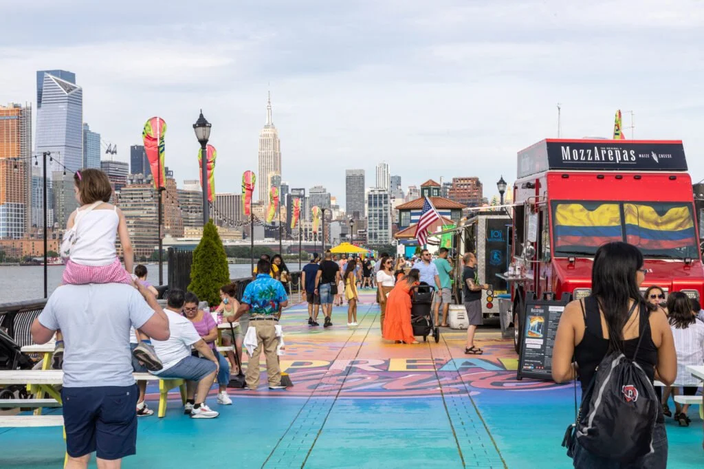 living in Hoboken, NJ waterfront