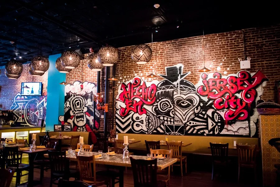 interior of Orale Mexican Kirchen Jersey City NJ